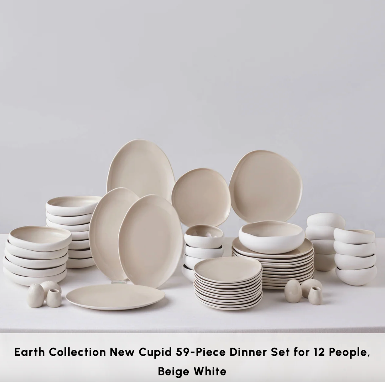 Red Carpet Earth Collection — Cupid 59-Piece Dinner Set